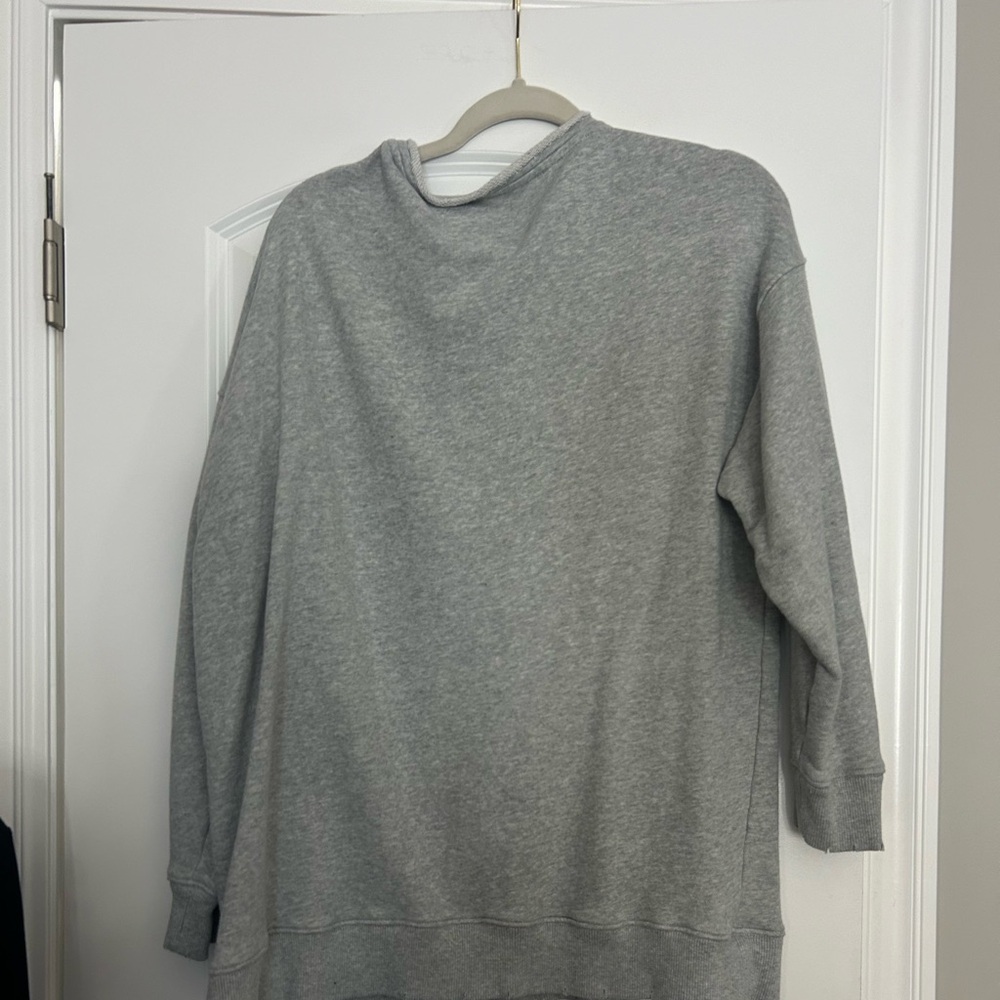 Aerie Lace Up Oversized Crew Sweatshirt - Picture 4 of 4